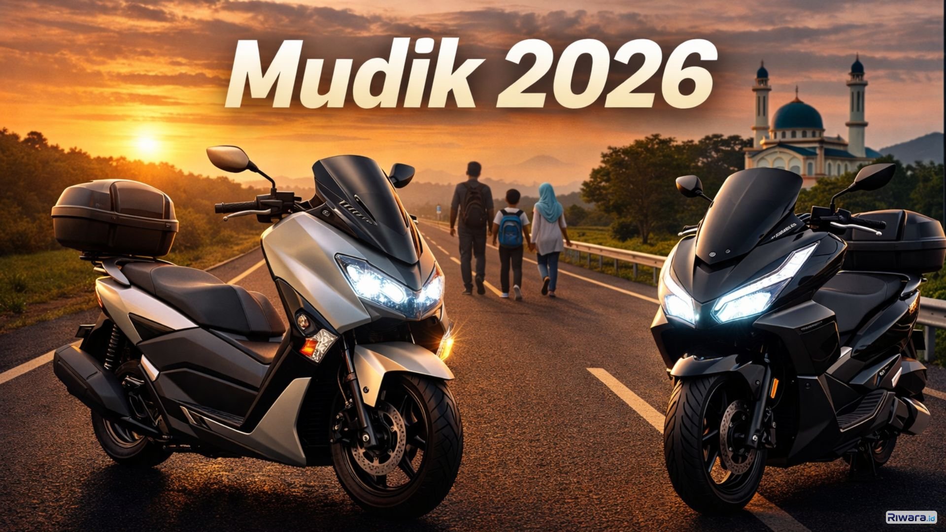 Ilustrasi Mudik 2026: NMAX vs PCX160